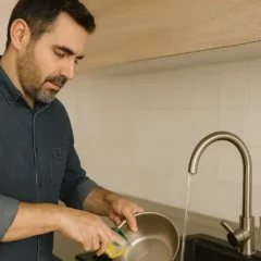 5 erros comuns ao lavar panela que você precisa parar de cometer
