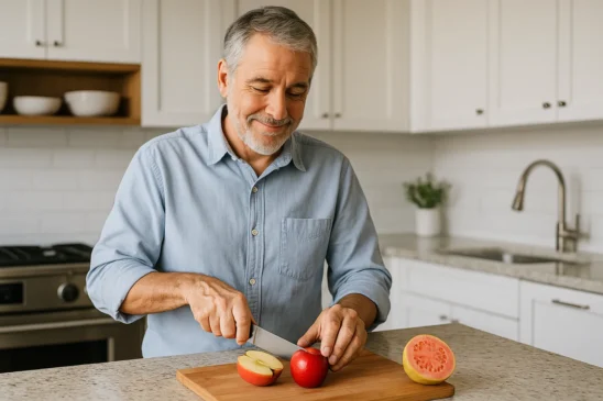Como controlar a glicemia e acelerar a digestão com 2 frutas no dia a dia