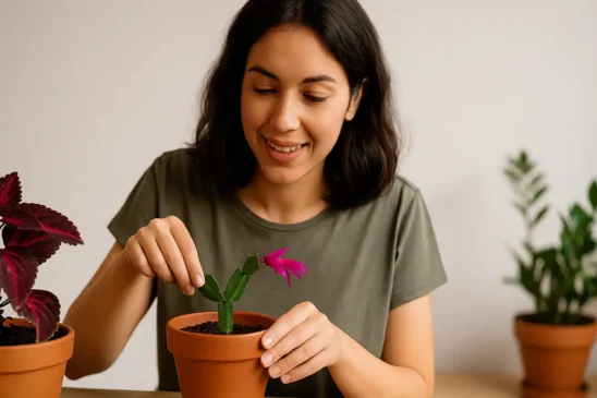 Como plantar flor-de-maio com galho direto no vaso