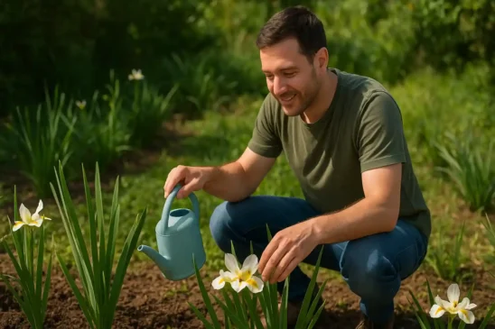 Como plantar moreia e ter flores quase o ano inteiro no jardim