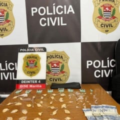 DISE prende mulher por tráfico de drogas próximo a escola em Marília