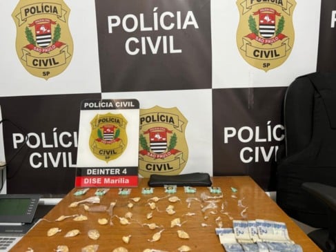 DISE prende mulher por tráfico de drogas próximo a escola em Marília