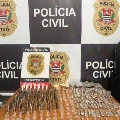 Dupla é flagrada vendendo drogas em Marília