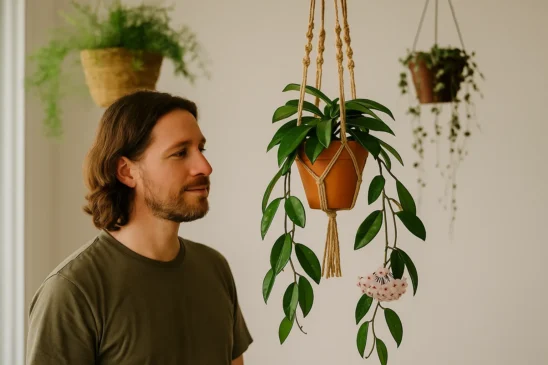 Flor de cera 4 ideias criativas para destacar a hoya carnosa pendente