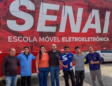 Curso gratuito de Eletroeletrônica em Pompeia