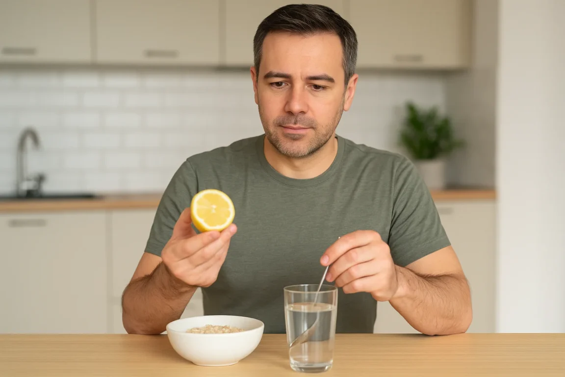 Limão com aveia no café da manhã benefícios para o fígado e intestino