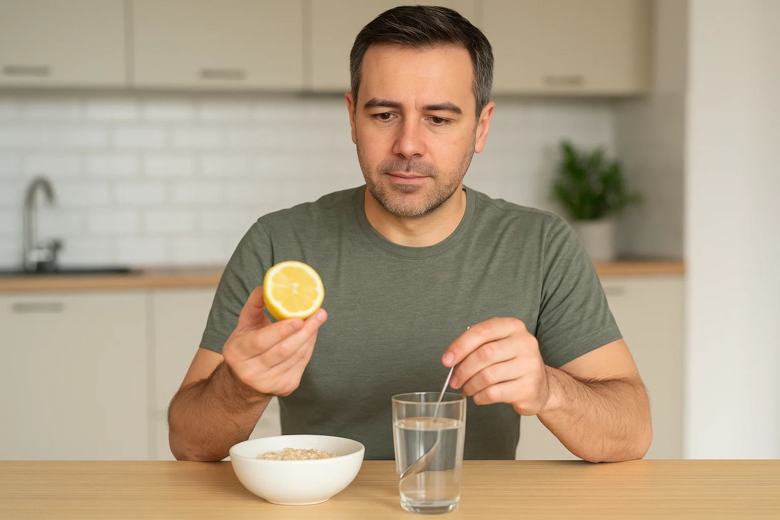Limão com aveia no café da manhã benefícios para o fígado e intestino