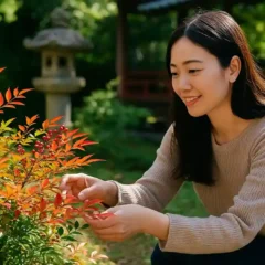 Nandina a planta japonesa que muda de cor e atrai sorte
