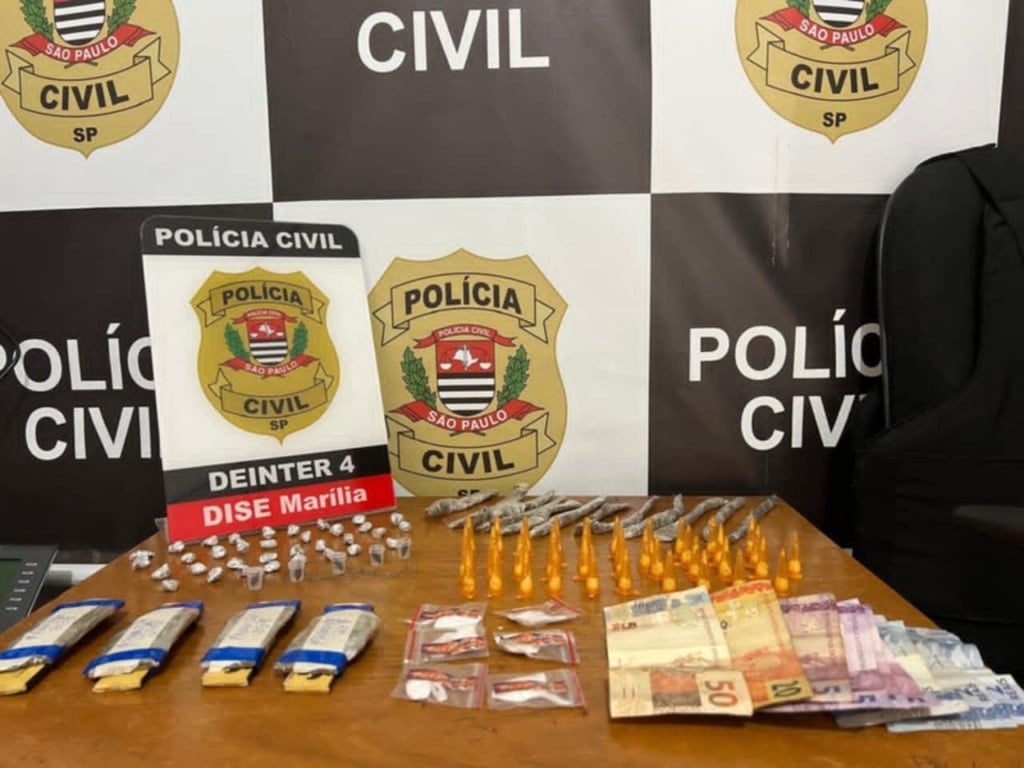 Operação da DISE resulta em prisão por tráfico na zona sul de Marília
