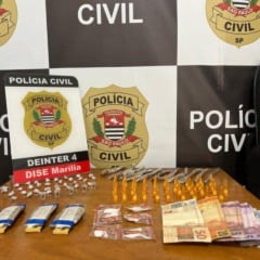Operação da DISE resulta em prisão por tráfico na zona sul de Marília