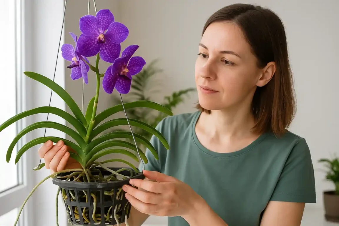 Orquídea vanda conheça sua origem e aprenda como cuidar