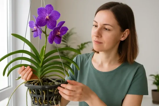 Orquídea vanda conheça sua origem e aprenda como cuidar