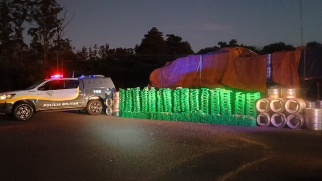PRF prende traficante com 912kg de maconha em rodovia de Palmital