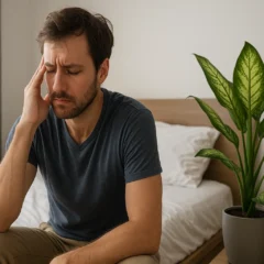 Plantei comigo-ninguém-pode perto da cama e meu sono foi pro ralo