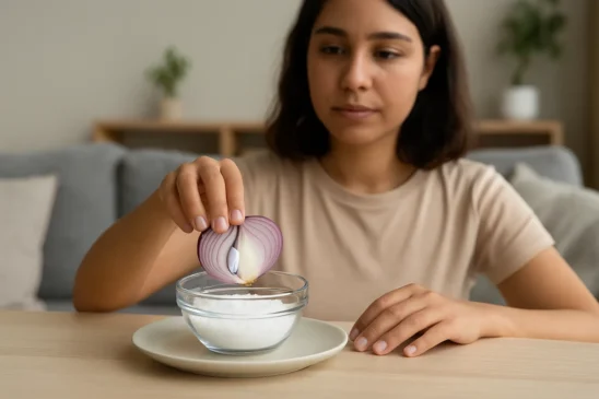 Simpatia da cebola no sal grosso para cortar fofocas e energias ruins