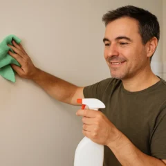 Truque matador para tirar gordura de parede sem manchar a pintura
