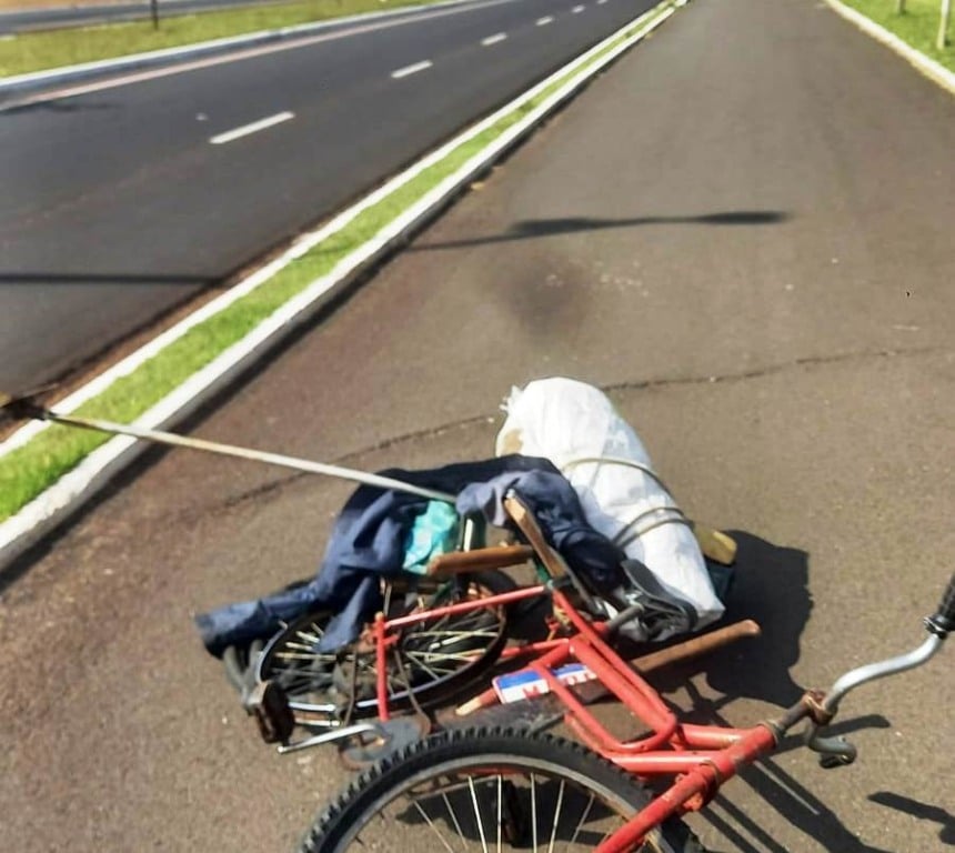 Mobilização lembra riscos e pede ciclovia em nova avenida de Marília