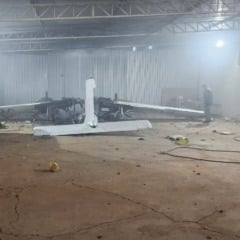Aeroporto de Vera Cruz tem fogo em avião e explosões na madrugada