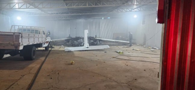 Aeroporto de Vera Cruz tem fogo em avião e explosões na madrugada