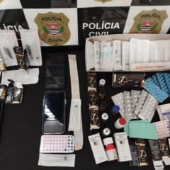 Polícia Civil prende dois por venda de anabolizantes em Marília