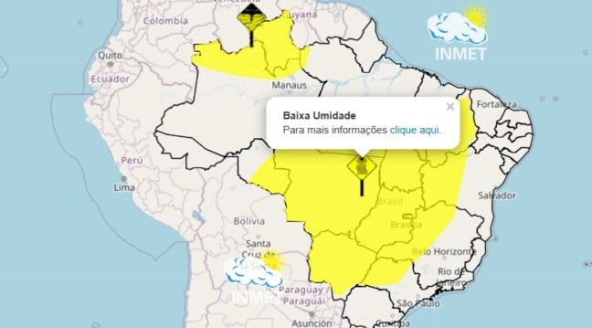 Massa de ar seco põe Marília alerta de baixa umidade; entenda riscos