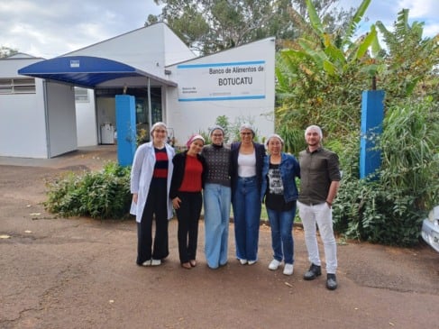 Visita de Marília a Botucatu prepara melhorias em Banco de Alimentos