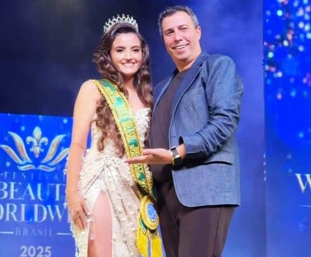Bia Larrea é 2ª Princesa no concurso Miss Brasil Beauty
