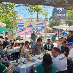 Sextou com torcida Chaplin, agenda e fotos de festa junina: gira