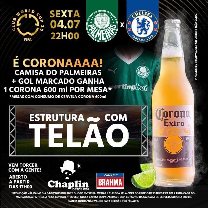Sextou com torcida Chaplin, agenda e fotos de festa junina: gira