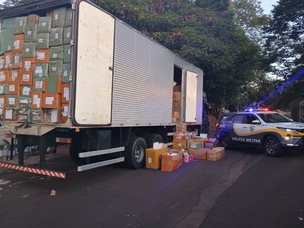 Apreensão de contrabando aponta carga de R$ 20 milhões em Marília