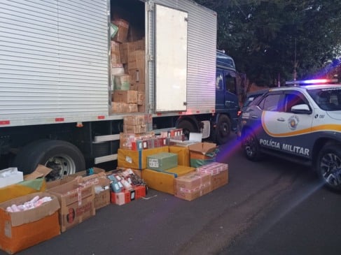 Apreensão de contrabando aponta carga de R$ 20 milhões em Marília