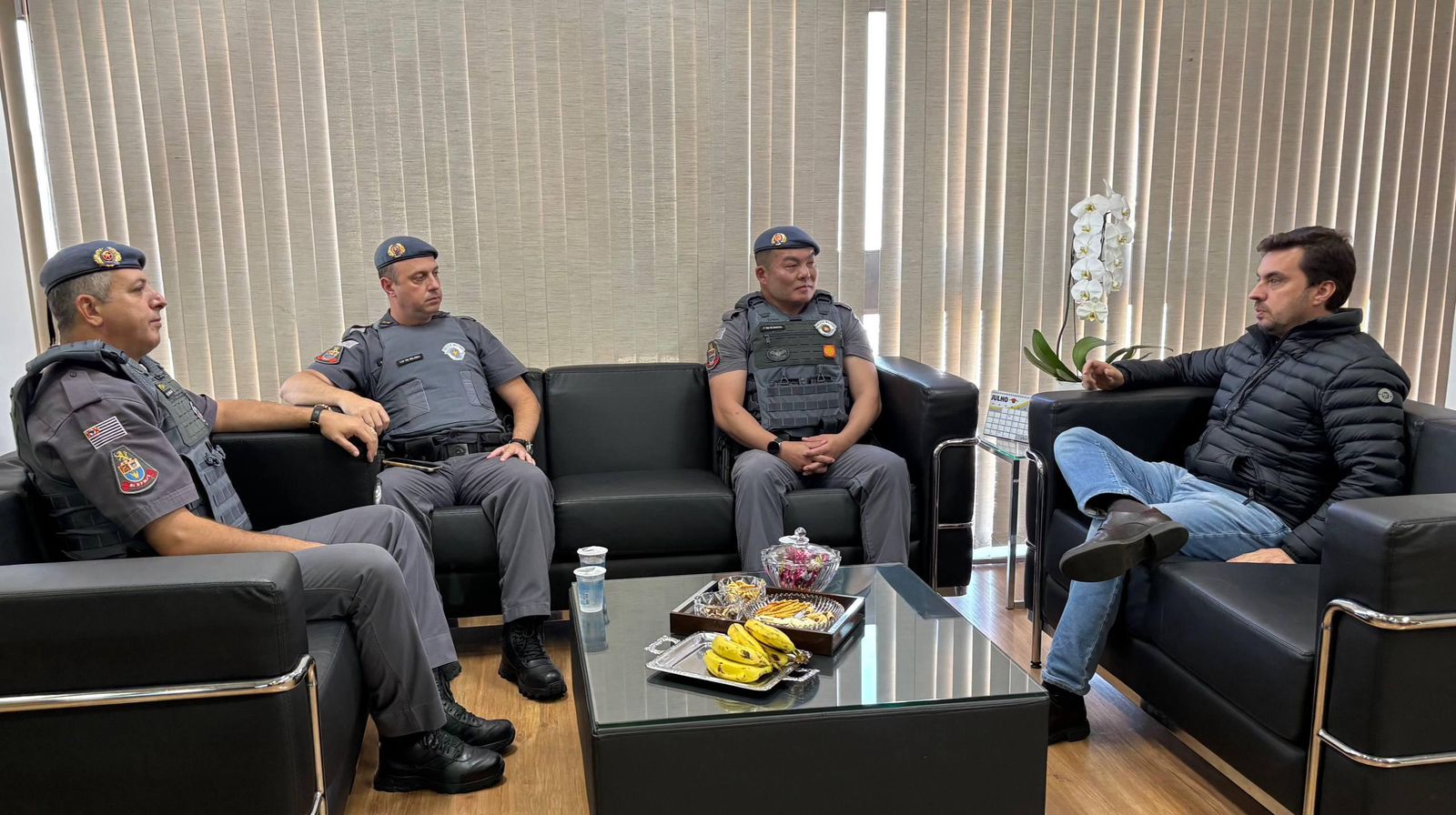 Convênio leva companhias da Polícia Militar para bairros de Marília
