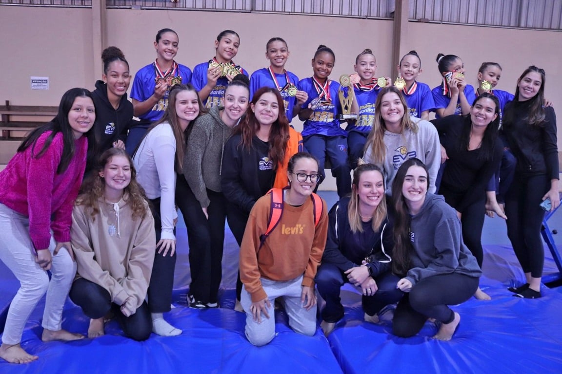 Ginástica tem 15 medalhas e título nos Jogos Regionais