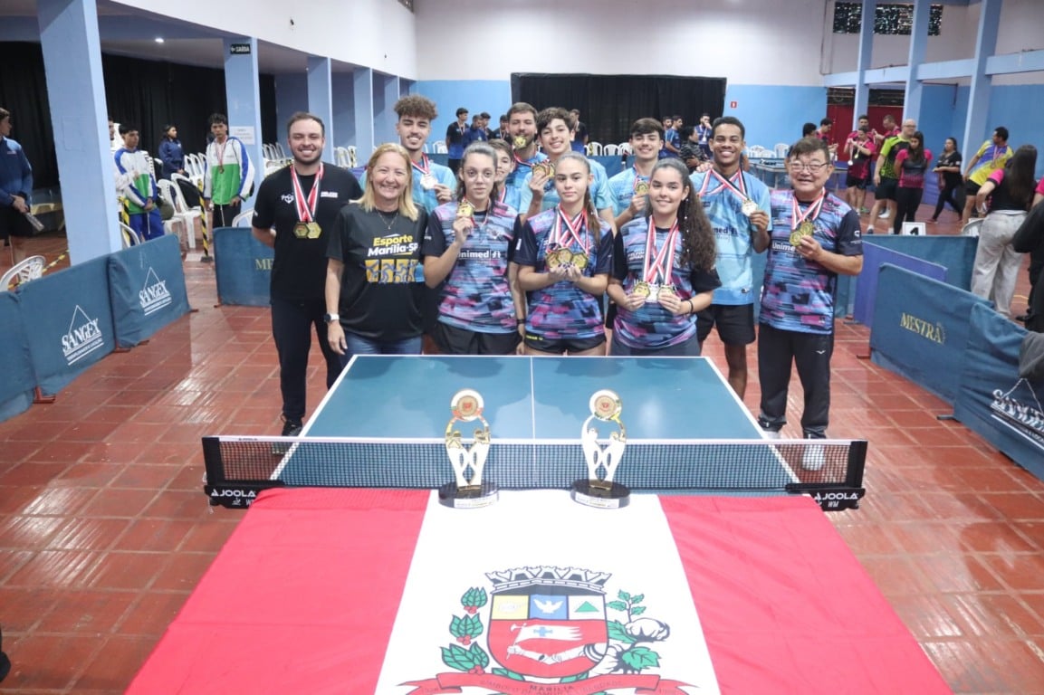 Marília é campeã dos Jogos Regionais com prêmio a atletas e organização
