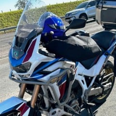 PRF prende homem em moto com placa adulterada na BR-153