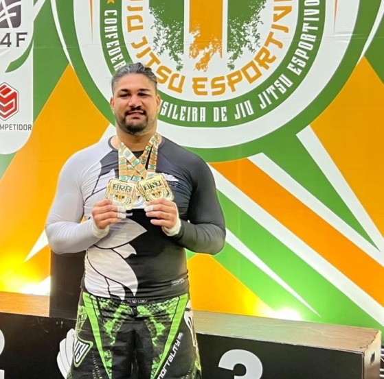 Atleta de Marília conquista três medalhas no Brasileiro de Jiu-Jitsu