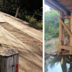 Repasse da Defesa Civil vai recuperar ponte rural em Marília
