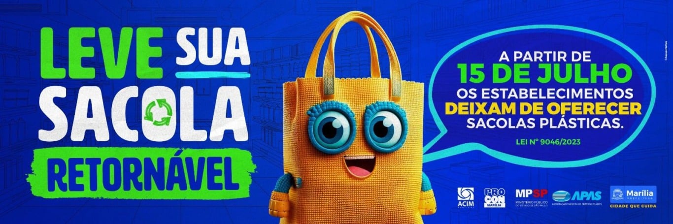 Lei para banir sacolas descartáveis entra em vigor nesta terça