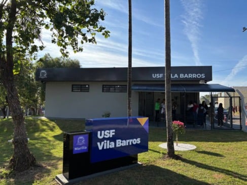 Obra recupera USF para 5.000 pessoas na Vila Barros em Marília