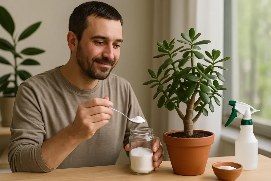 3 maneiras de usar bicarbonato nas plantas