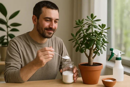 3 maneiras de usar bicarbonato nas plantas