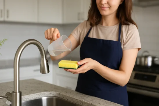 3 truques para evitar mau cheiro na esponja