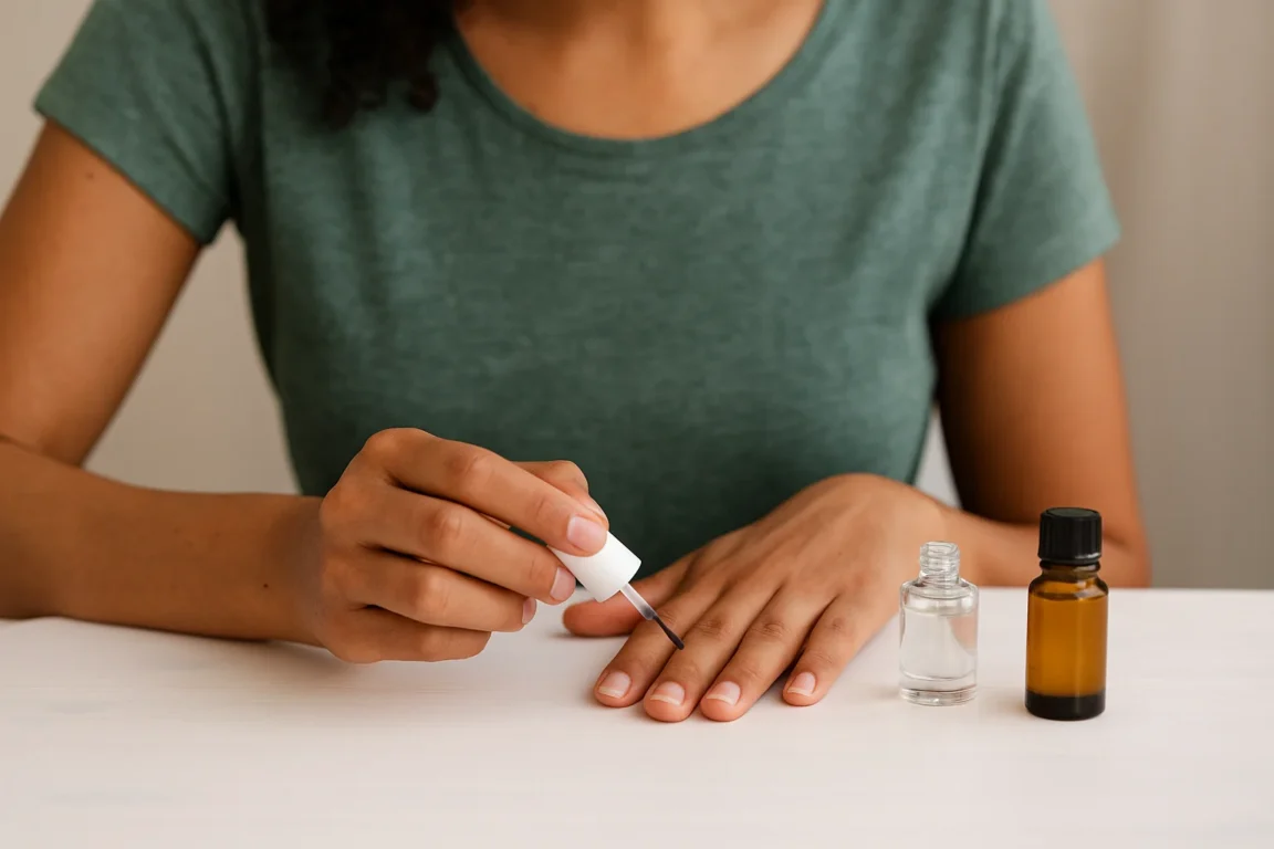 5 passos para fortalecer unhas fracas usando base nutritiva e óleos essenciais