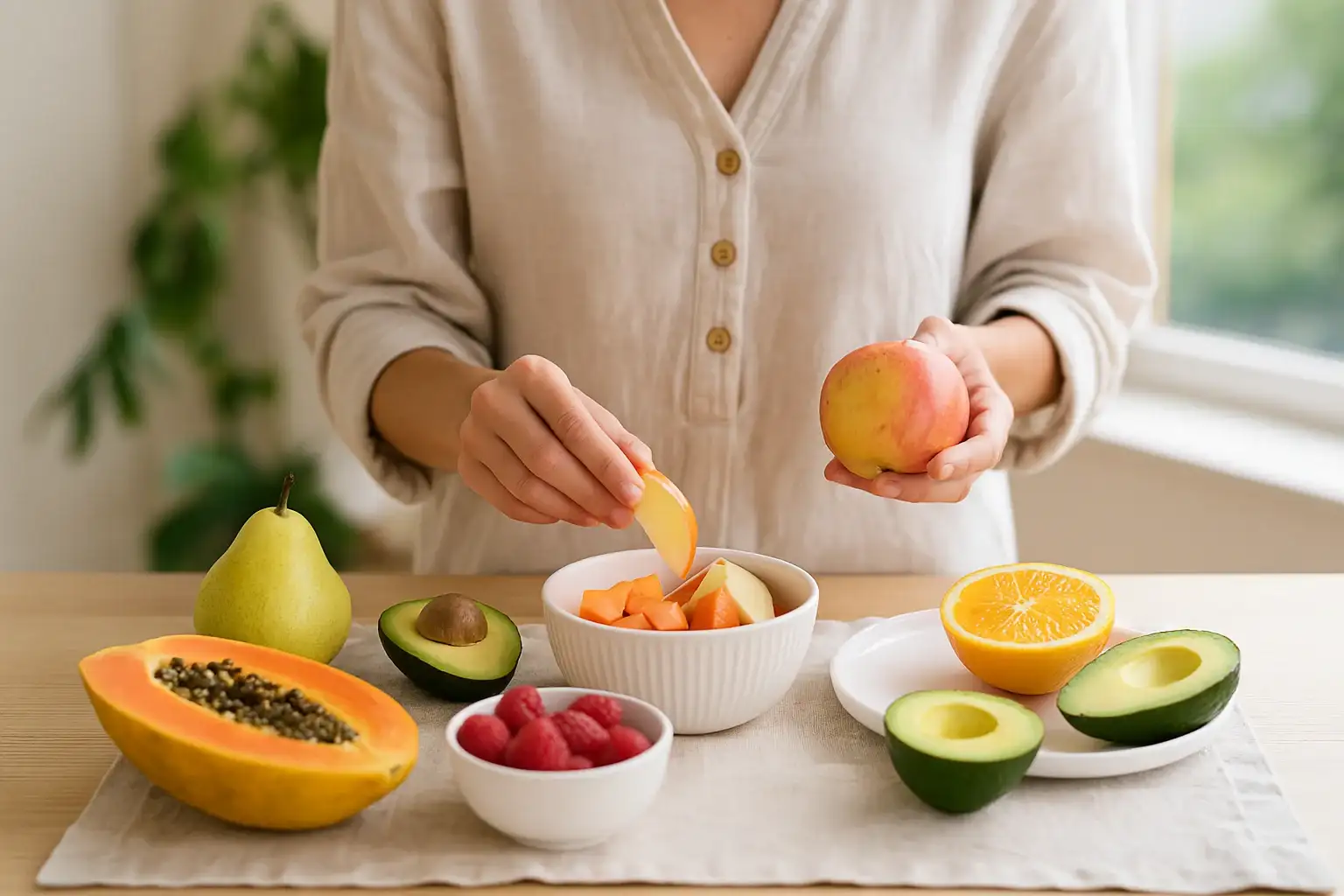 6 frutas ricas em fibras para incluir no café da manhã