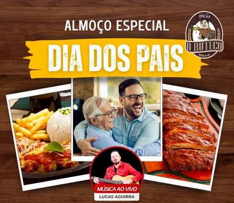 Almoço de Dia dos Pais no O Buteco promete sabores inesquecíveis. Confira!