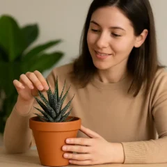 Cacto zebra firme e listrado com estes 3 cuidados-chave
