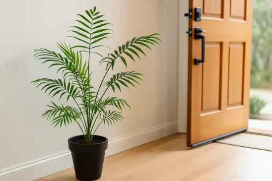 Camedórea-elegante perto da entrada traz boas energias