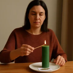 Como fazer a simpatia com folha de louro e vela verde para estabilidade nas finanças