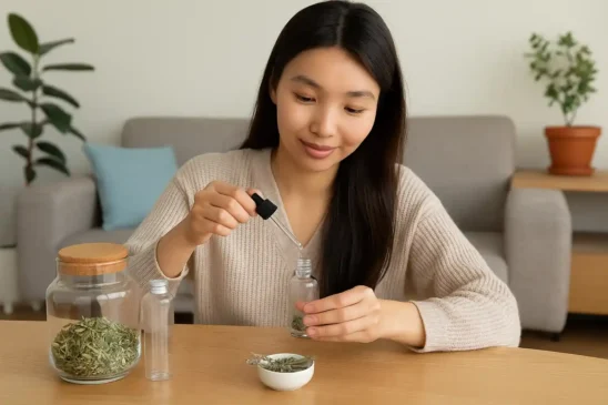 Como fazer aromatizador de ambiente com álcool e ervas secas