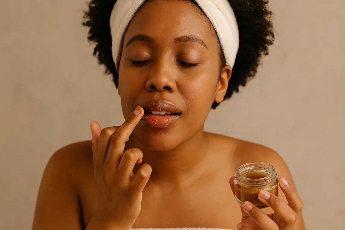 Como fazer esfoliação labial caseira que deixa os lábios lisos e hidratados